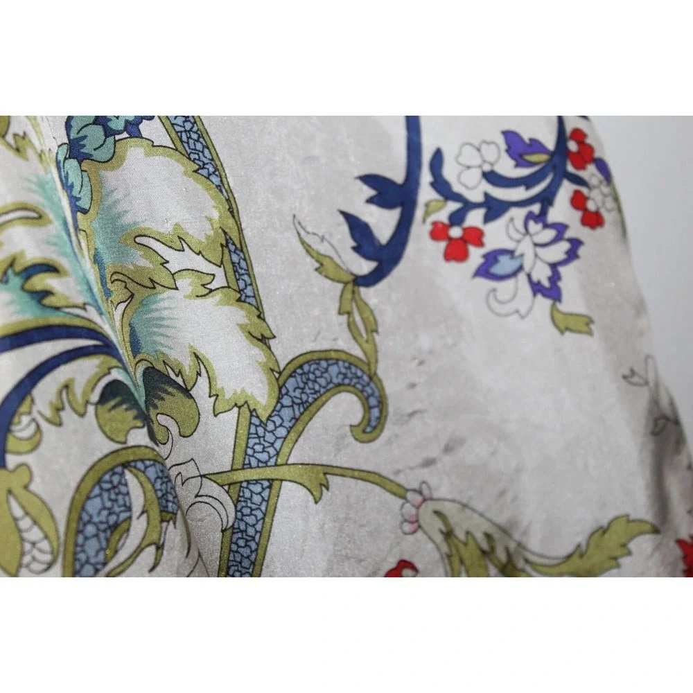 *Flaw 3J Workshop Johnny Was Scarf Back Sleeveless Button Collared Top XS H13638 - Picture 11 of 16